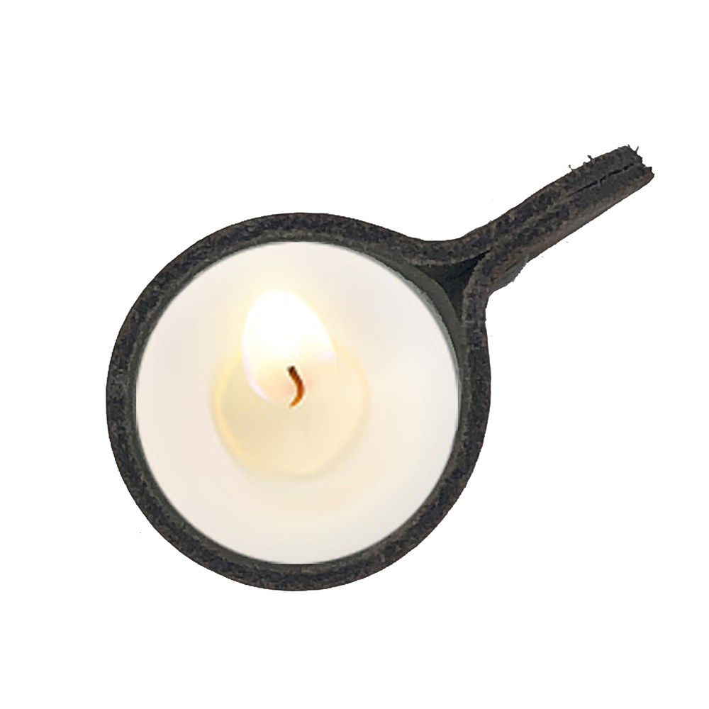 Leather thealight holder - 2 st