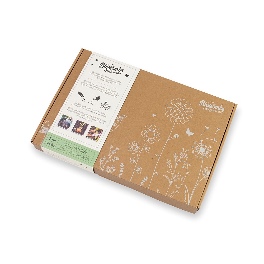 Giftbox 9 stuks met jute zakje